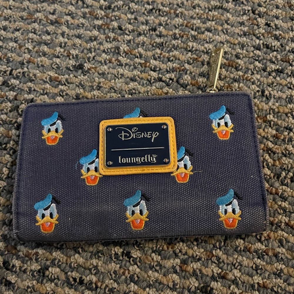 Loungefly Disney Donald Duck Wallet - Blue and Yellow